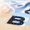 12 Pack: Black AB Letter Bling Sticker by Recollections®